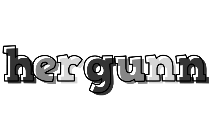 Hergunn night logo