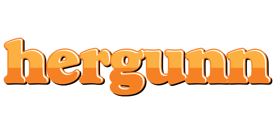 Hergunn orange logo