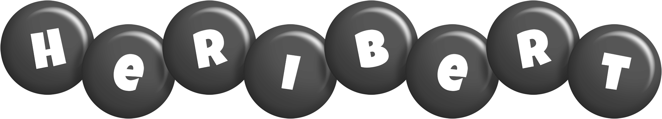 Heribert candy-black logo