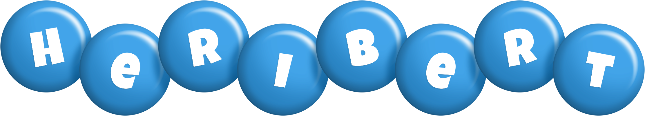 Heribert candy-blue logo