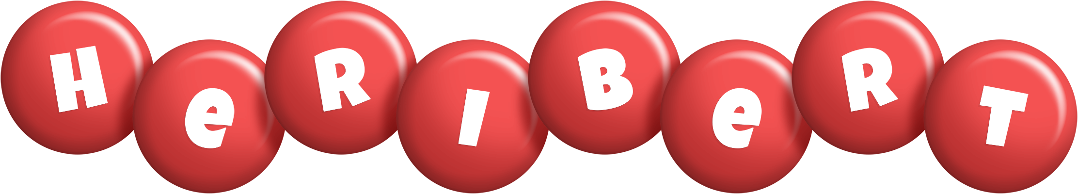 Heribert candy-red logo