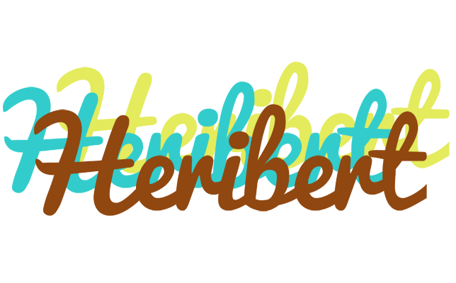 Heribert cupcake logo
