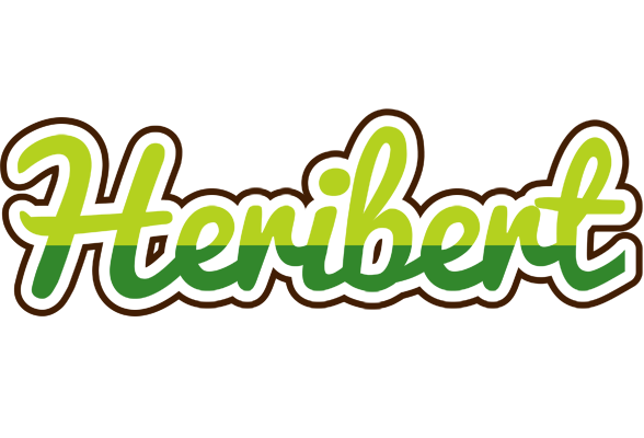 Heribert golfing logo