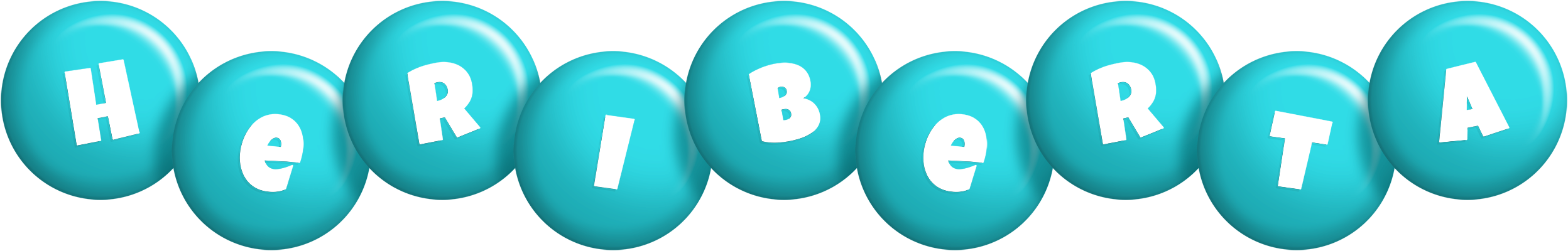 Heriberta candy-azur logo