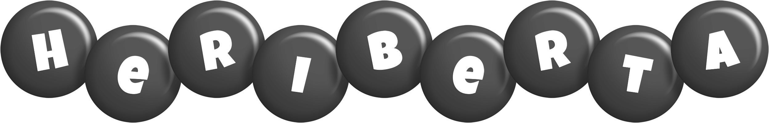 Heriberta candy-black logo