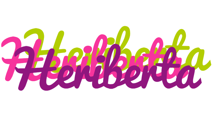 Heriberta flowers logo