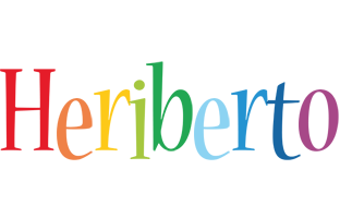 Heriberto birthday logo