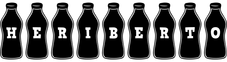 Heriberto bottle logo