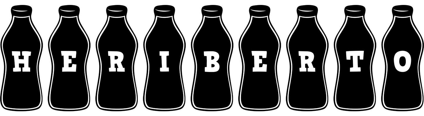 Heriberto bottle logo