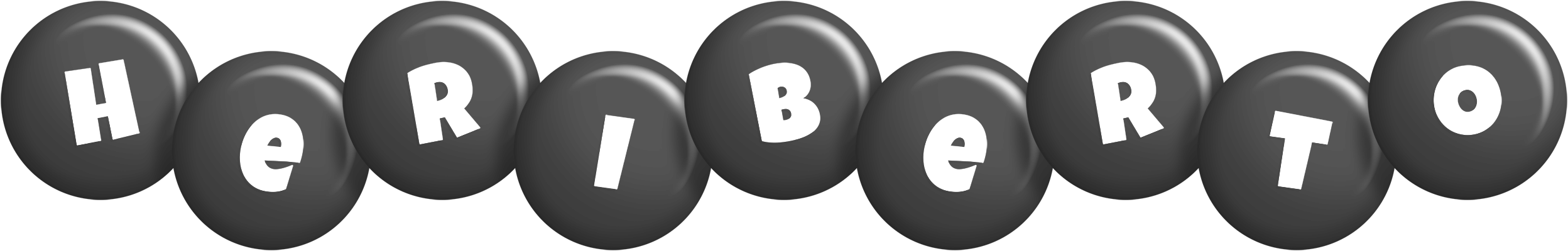 Heriberto candy-black logo