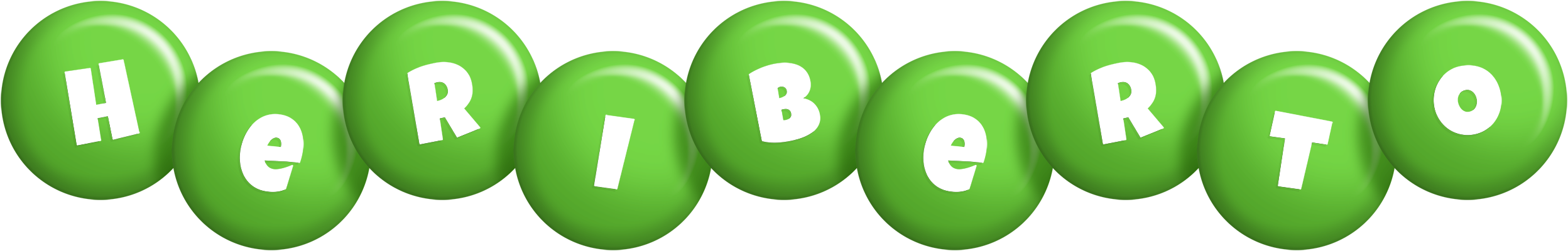 Heriberto candy-green logo