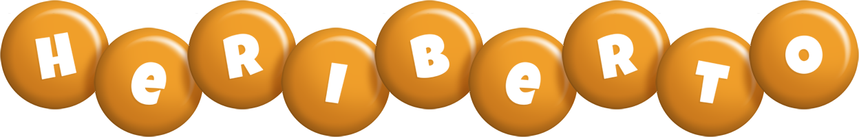 Heriberto candy-orange logo