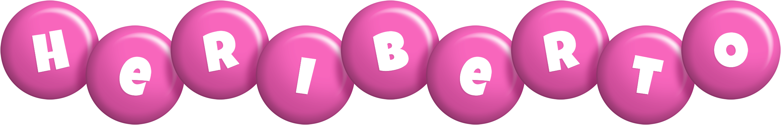 Heriberto candy-pink logo