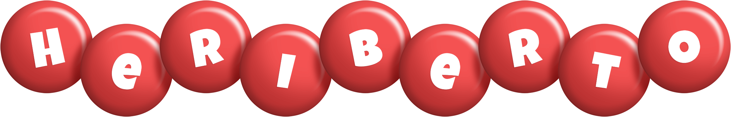 Heriberto candy-red logo