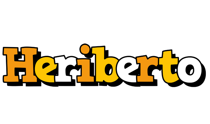 Heriberto cartoon logo