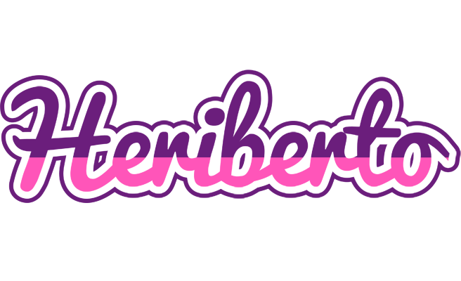Heriberto cheerful logo