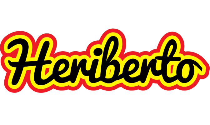 Heriberto flaming logo