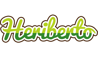 Heriberto golfing logo