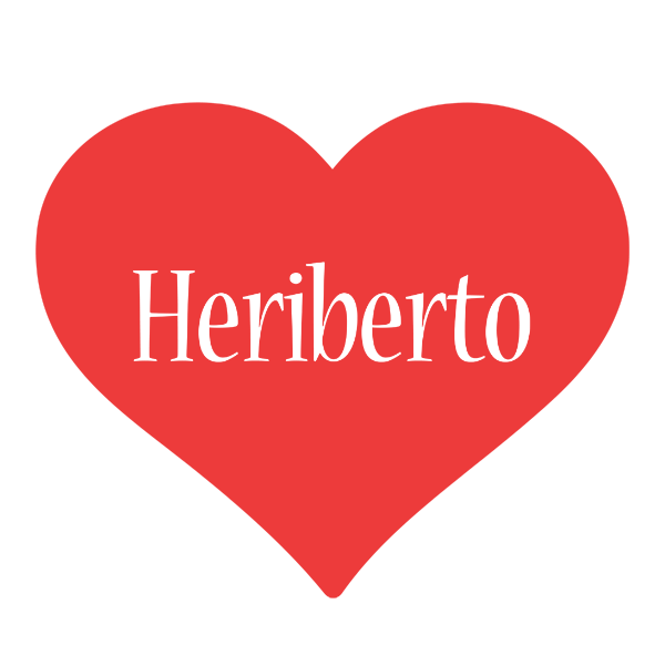 Heriberto love logo