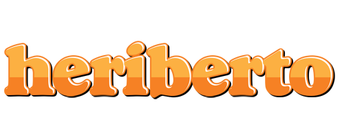 Heriberto orange logo