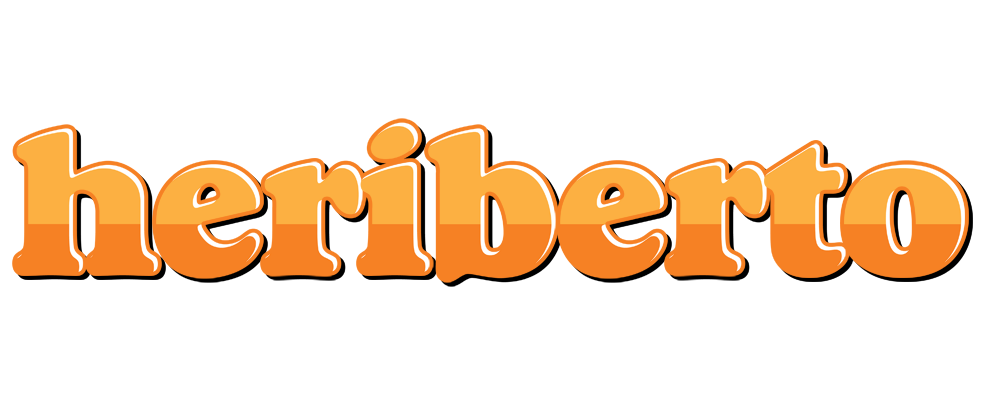 Heriberto orange logo