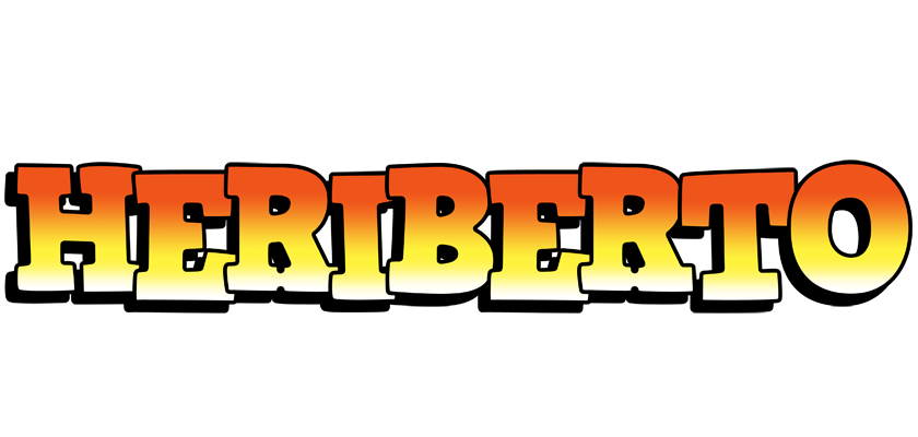 Heriberto sunset logo