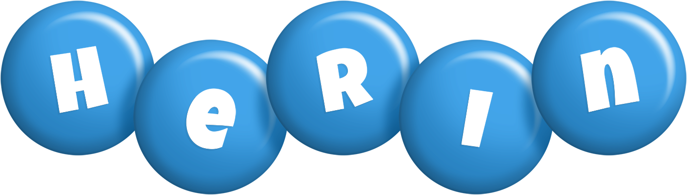 Herin candy-blue logo