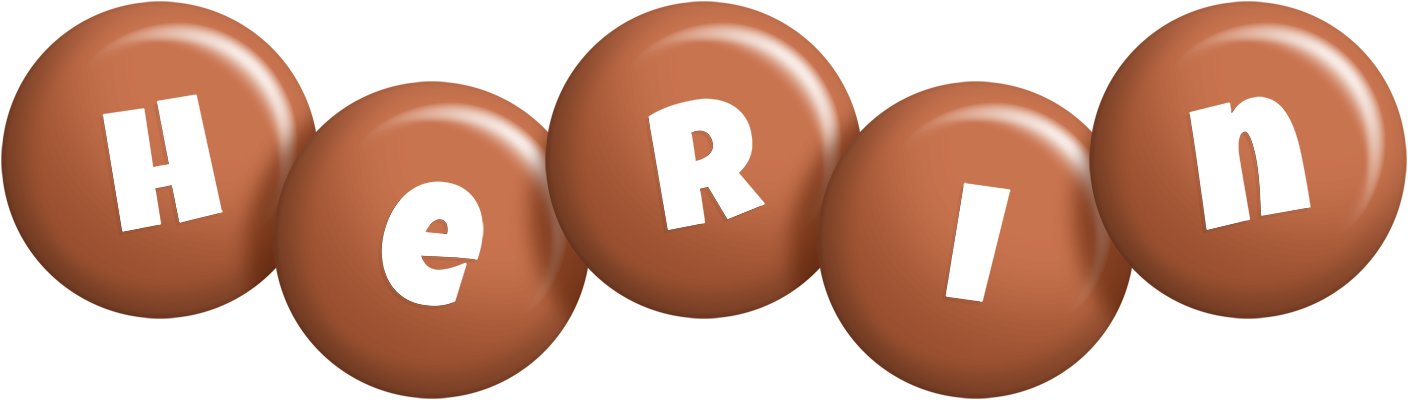 Herin candy-brown logo