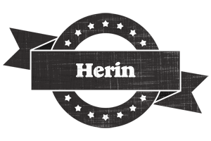 Herin grunge logo