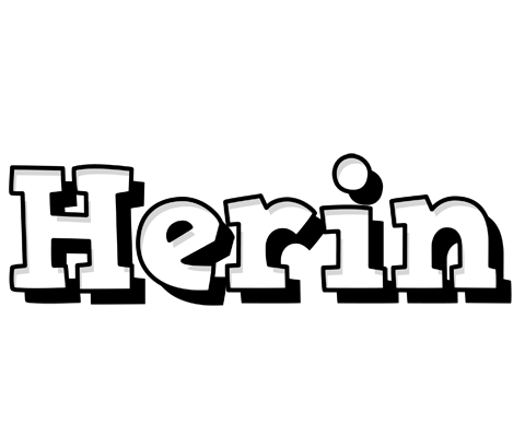 Herin snowing logo