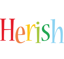 Herish birthday logo