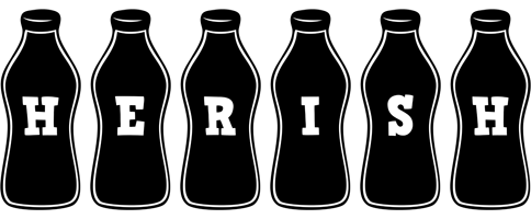 Herish bottle logo
