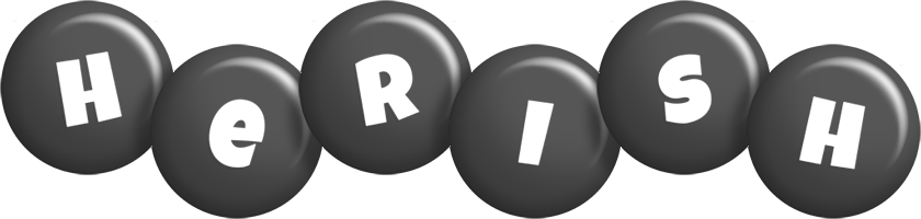 Herish candy-black logo