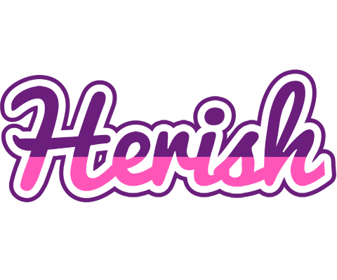 Herish cheerful logo