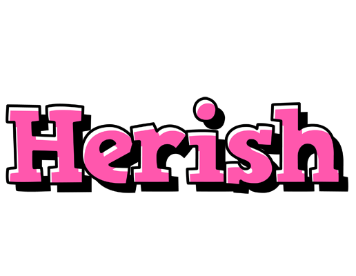 Herish girlish logo