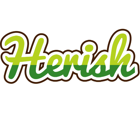 Herish golfing logo