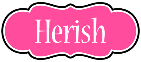 Herish invitation logo