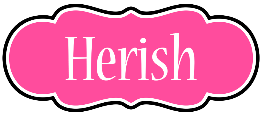 Herish invitation logo
