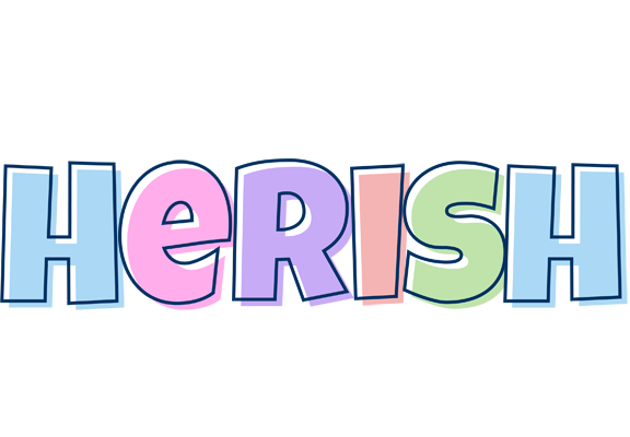 Herish pastel logo