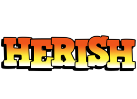 Herish sunset logo