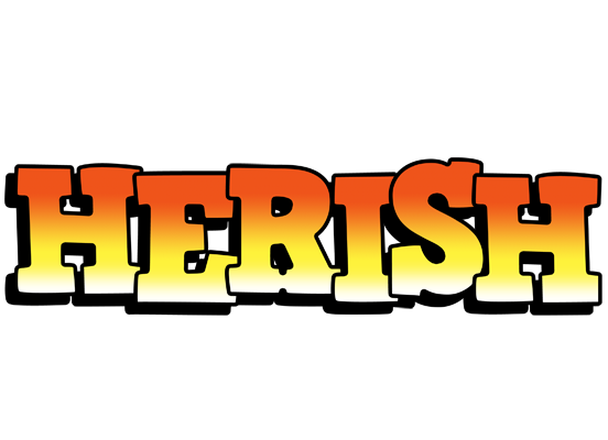 Herish sunset logo
