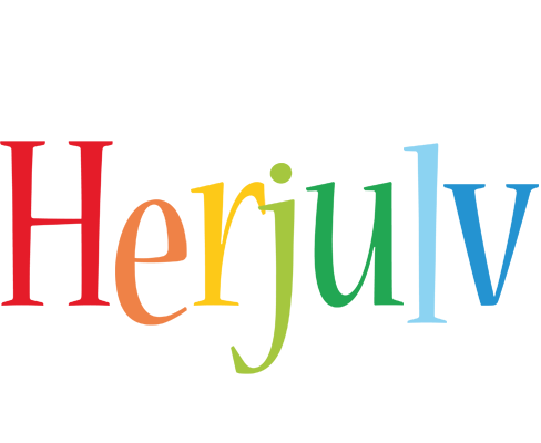 Herjulv birthday logo