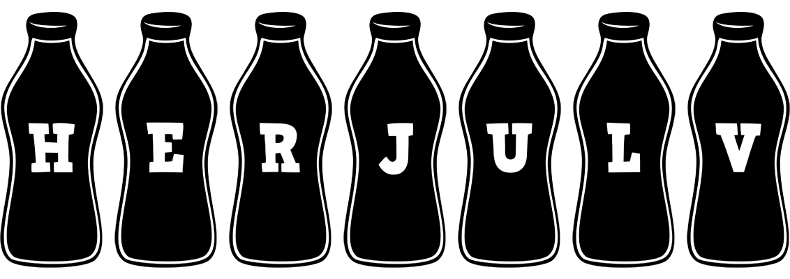 Herjulv bottle logo