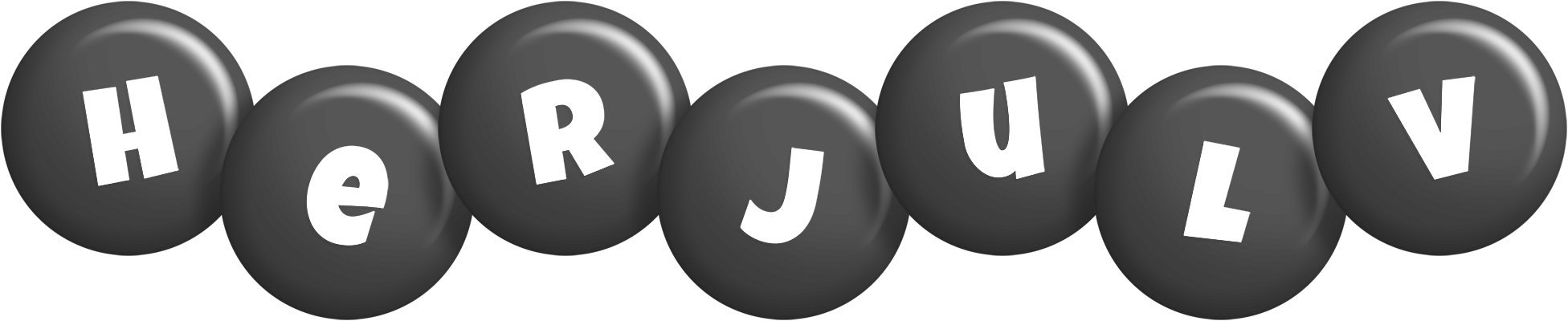 Herjulv candy-black logo