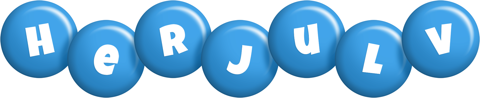 Herjulv candy-blue logo