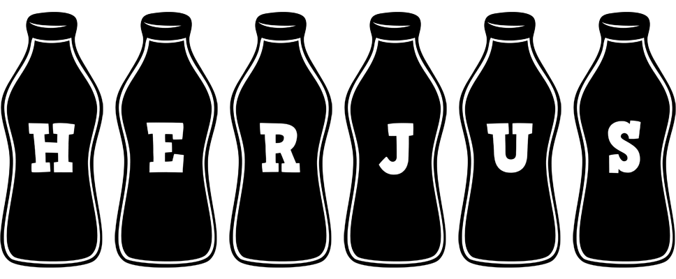 Herjus bottle logo