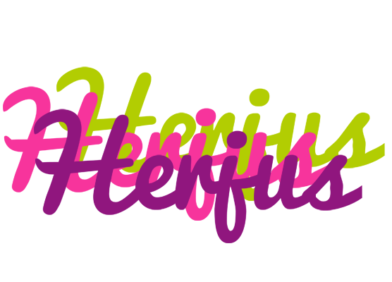 Herjus flowers logo