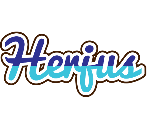 Herjus raining logo