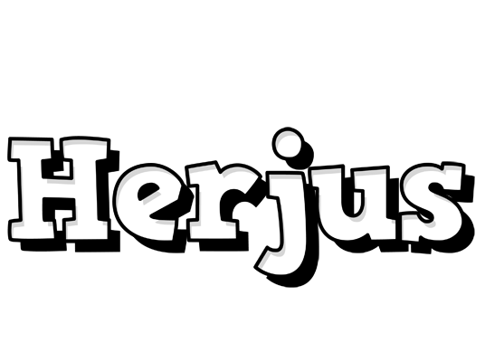 Herjus snowing logo
