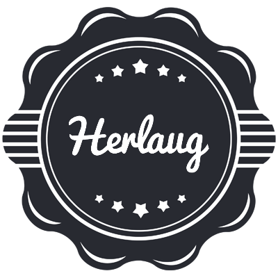Herlaug badge logo